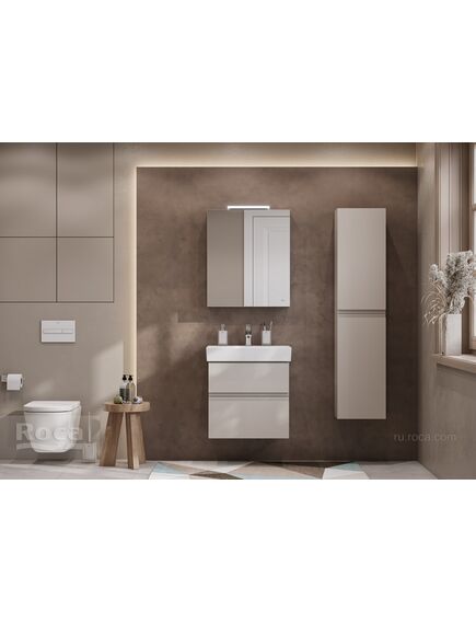 Купить Шкаф - колонна Roca Oleta капучино матовый A857650515 (a857650515) по цене 17527.77 руб., в Санкт-Петебруге в интернет магазине 100-Систем, а также дургие товары ROCA из раздела Пеналы и Пеналы, комоды, шкафы
