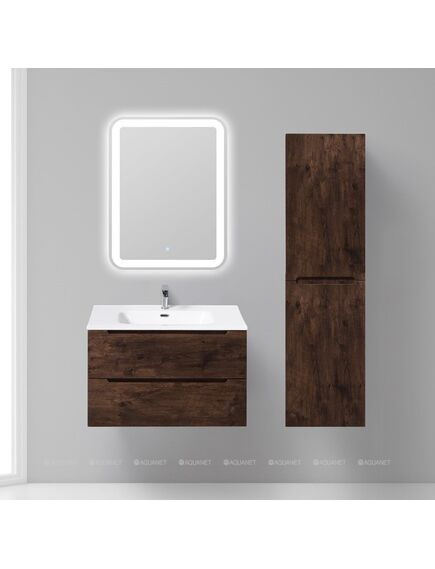 Купить Шкаф-пенал BelBagno ETNA-1500-2A-SC-RW-P-R rovere moro (etna-1500-2a-sc-rw-p-r) по цене 27700 руб., в Санкт-Петебруге в интернет магазине 100-Систем, а также дургие товары BelBagno из раздела Пеналы и Пеналы, комоды, шкафы