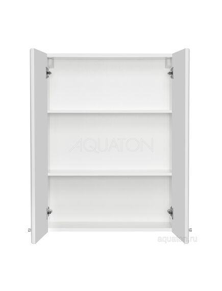 Купить Шкаф навесной AQUATON Симпл двустворчатый белый 1A012403SL010 (1a012403sl010) по цене 10289.7 руб., в Санкт-Петебруге в интернет магазине 100-Систем, а также дургие товары AQUATON из раздела Шкафы и Пеналы, комоды, шкафы