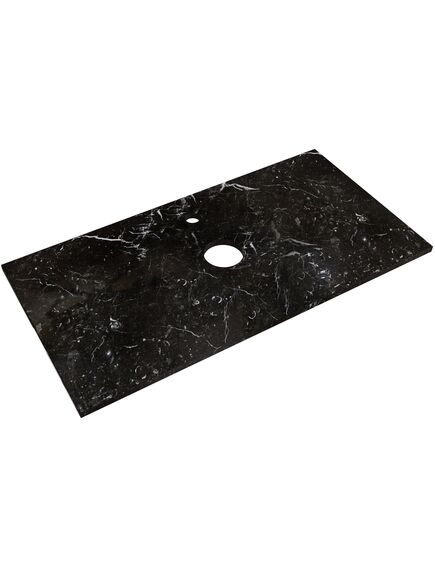 Купить 1MARKA Столешница мрамор Milacco 100 Negro Marquina 20 А (ц0000003400) по цене 24950 руб., в Санкт-Петебруге в интернет магазине 100-Систем, а также дургие товары 1MARKA из раздела Столешницы и Мебель для ванной комнаты