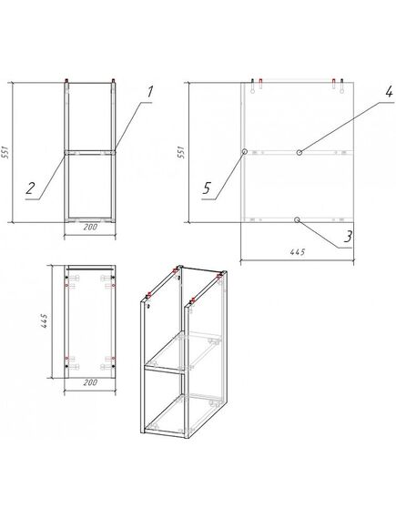 Купить (SB-MD-MOD20-SZ) Модуль для тумбы: MODUO 20, дуб, Сорт1 (sb-md-mod20-sz) по цене 6490 руб., в Санкт-Петебруге в интернет магазине 100-Систем, а также дургие товары CERSANIT из раздела Деревянные полки и Полки для ванной комнаты