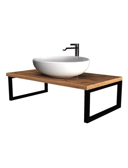 Купить 1Marka Столешница GRUNGE LOFT 100 Дуб Вотан (у85832) по цене 8427 руб., в Санкт-Петебруге в интернет магазине 100-Систем, а также дургие товары 1MARKA из раздела Столешницы и Мебель для ванной комнаты