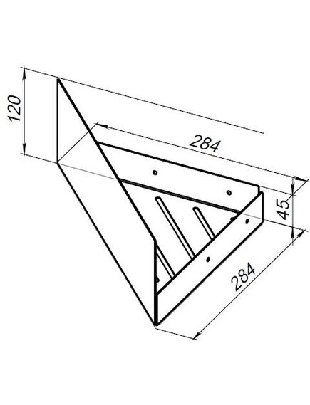 Купить Полка Aquanet Магнум 28x28 белая матовая, угловая (302237) по цене 2753 руб., в Санкт-Петебруге в интернет магазине 100-Систем, а также дургие товары AQUANET из раздела Деревянные полки и Полки для ванной комнаты