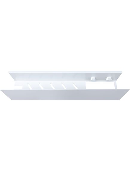 Купить Полка Aquanet Магнум 50x12 белая матовая, с крючками (302232) по цене 5074 руб., в Санкт-Петебруге в интернет магазине 100-Систем, а также дургие товары AQUANET из раздела Деревянные полки и Полки для ванной комнаты