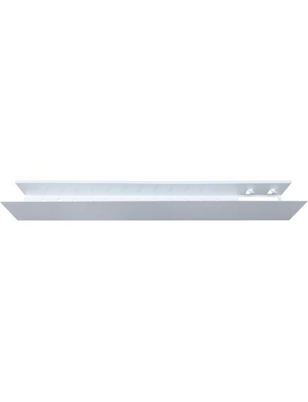Купить Полка Aquanet Магнум 90x12 белая матовая, с крючками (302234) по цене 7400 руб., в Санкт-Петебруге в интернет магазине 100-Систем, а также дургие товары AQUANET из раздела Деревянные полки и Полки для ванной комнаты