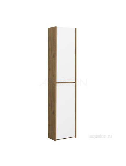 Купить Полуколонна AQUATON Сканди белый, дуб рустикальный 1A255003SDZ90 (1a255003sdz90) по цене 5880 руб., в Санкт-Петебруге в интернет магазине 100-Систем, а также дургие товары AQUATON из раздела Шкафы и Пеналы, комоды, шкафы
