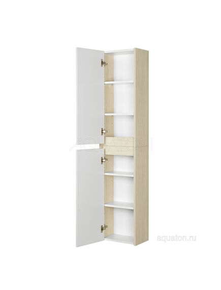Купить Полуколонна AQUATON Сканди белый, дуб верона 1A255003SDB20 (1a255003sdb20) по цене 5880 руб., в Санкт-Петебруге в интернет магазине 100-Систем, а также дургие товары AQUATON из раздела Шкафы и Пеналы, комоды, шкафы