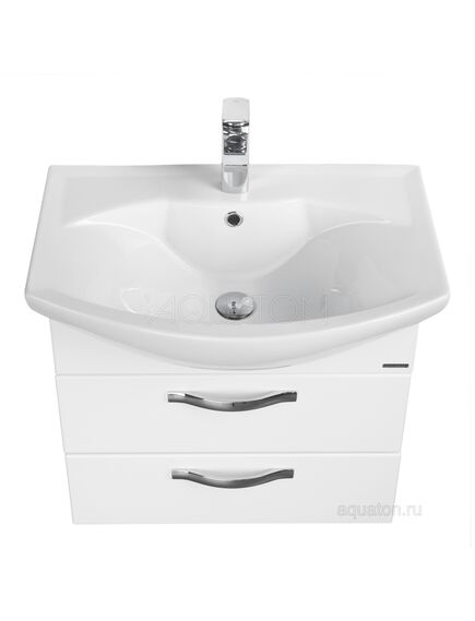 Купить Тумба под раковину AQUATON Ария 65 М белый 1A123301AA010 (1a123301aa010) по цене 13931.5 руб., в Санкт-Петебруге в интернет магазине 100-Систем, а также дургие товары AQUATON из раздела Тумбы под раковину и Мебель для ванной комнаты