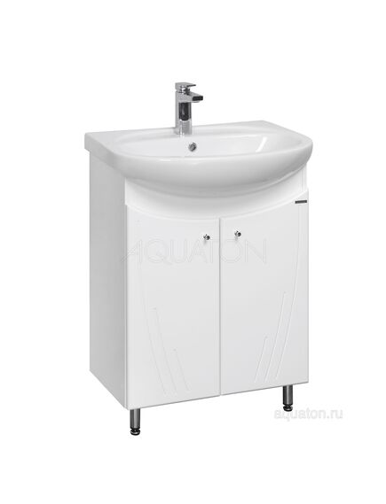 Купить Тумба под раковину AQUATON Минима Н 65 белый 1A104201MN010 (1a104201mn010) по цене 9341.5 руб., в Санкт-Петебруге в интернет магазине 100-Систем, а также дургие товары AQUATON из раздела Тумбы под раковину и Мебель для ванной комнаты