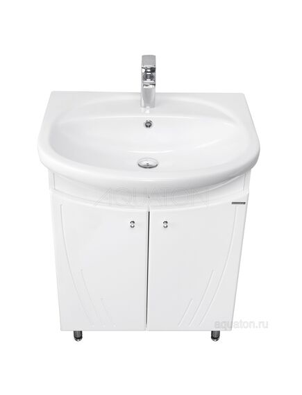 Купить Тумба под раковину AQUATON Минима Н 65 белый 1A104201MN010 (1a104201mn010) по цене 9341.5 руб., в Санкт-Петебруге в интернет магазине 100-Систем, а также дургие товары AQUATON из раздела Тумбы под раковину и Мебель для ванной комнаты