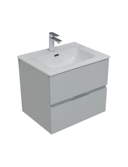 Купить Тумба под раковину Aquanet Алвита New 60 2 ящика, серый (00277512) по цене 28563 руб., в Санкт-Петебруге в интернет магазине 100-Систем, а также дургие товары AQUANET из раздела Тумбы под раковину и Мебель для ванной комнаты