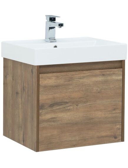 Купить Тумба под раковину Aquanet Nova Lite 60 дуб рустикальный (1 ящик) (00249511) по цене 18702 руб., в Санкт-Петебруге в интернет магазине 100-Систем, а также дургие товары AQUANET из раздела Тумбы под раковину и Мебель для ванной комнаты