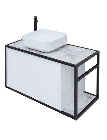 Купить Тумба под раковину Aquanet Nova Lite Loft 90 L белый (00261652) по цене 40163 руб., в Санкт-Петебруге в интернет магазине 100-Систем, а также дургие товары AQUANET из раздела Тумбы под раковину и Мебель для ванной комнаты