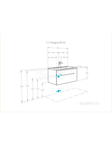 Купить Тумба под раковину AQUATON Мадрид 80 М 1 ящик белый 1A126801MA010 (1a126801ma010) по цене 25327.7 руб., в Санкт-Петебруге в интернет магазине 100-Систем, а также дургие товары AQUATON из раздела Тумбы под раковину и Мебель для ванной комнаты