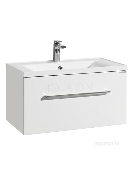Купить Тумба под раковину AQUATON Мадрид 80 М 1 ящик белый 1A126801MA010 (1a126801ma010) по цене 25327.7 руб., в Санкт-Петебруге в интернет магазине 100-Систем, а также дургие товары AQUATON из раздела Тумбы под раковину и Мебель для ванной комнаты