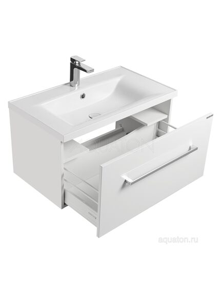 Купить Тумба под раковину AQUATON Мадрид 80 М 1 ящик белый 1A126801MA010 (1a126801ma010) по цене 25327.7 руб., в Санкт-Петебруге в интернет магазине 100-Систем, а также дургие товары AQUATON из раздела Тумбы под раковину и Мебель для ванной комнаты