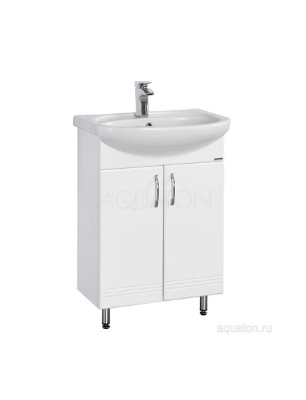 Купить Тумба под раковину AQUATON Онда 60 белый 1A122801ON010 (1a122801on010) по цене 9511.5 руб., в Санкт-Петебруге в интернет магазине 100-Систем, а также дургие товары AQUATON из раздела Тумбы под раковину и Мебель для ванной комнаты