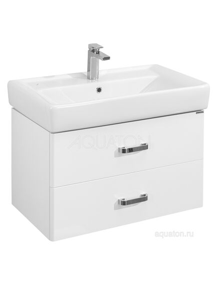 Купить Тумба под раковину AQUATON Америна 80 белый 1A137701AM010 (1a137701am010) по цене 18529.7 руб., в Санкт-Петебруге в интернет магазине 100-Систем, а также дургие товары AQUATON из раздела Тумбы под раковину и Мебель для ванной комнаты