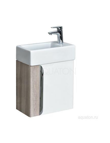 Купить Тумба под раковину AQUATON Вита белый, ясень шимо 1A221401VTD70 (1a221401vtd70) по цене 9620.2 руб., в Санкт-Петебруге в интернет магазине 100-Систем, а также дургие товары AQUATON из раздела Тумбы под раковину и Мебель для ванной комнаты