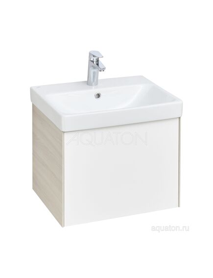 Купить Тумба под раковину AQUATON Асти 55 белый глянец 1A263101AXD70 (1a263101axd70) по цене 8109 руб., в Санкт-Петебруге в интернет магазине 100-Систем, а также дургие товары AQUATON из раздела Тумбы под раковину и Мебель для ванной комнаты