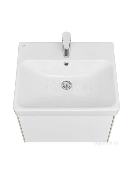Купить Тумба под раковину AQUATON Асти 55 белый глянец 1A263101AXD70 (1a263101axd70) по цене 8109 руб., в Санкт-Петебруге в интернет магазине 100-Систем, а также дургие товары AQUATON из раздела Тумбы под раковину и Мебель для ванной комнаты