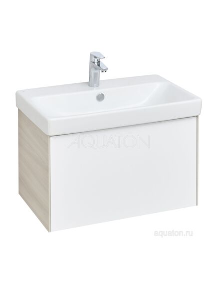 Купить Тумба под раковину AQUATON Асти 70 белый глянец 1A263001AXD70 (1a263001axd70) по цене 8392 руб., в Санкт-Петебруге в интернет магазине 100-Систем, а также дургие товары AQUATON из раздела Тумбы под раковину и Мебель для ванной комнаты