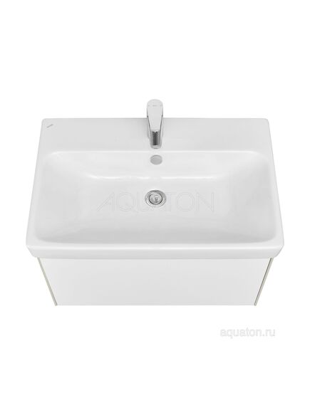 Купить Тумба под раковину AQUATON Рене 80 белый, грецкий орех 1A258601NRC80 (1a258601nrc80) по цене 28417.7 руб., в Санкт-Петебруге в интернет магазине 100-Систем, а также дургие товары AQUATON из раздела Тумбы под раковину и Мебель для ванной комнаты