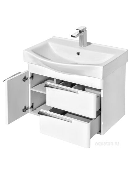 Купить Тумба под раковину AQUATON Беверли 65 белый 1A235301BV010 (1a235301bv010) по цене 17161.5 руб., в Санкт-Петебруге в интернет магазине 100-Систем, а также дургие товары AQUATON из раздела Тумбы под раковину и Мебель для ванной комнаты