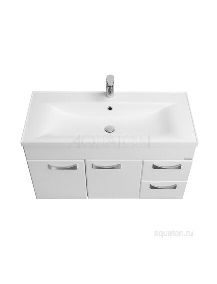 Купить Тумба под раковину AQUATON Диор 100 белый 1A167701DR010 (1a167701dr010) по цене 21207.7 руб., в Санкт-Петебруге в интернет магазине 100-Систем, а также дургие товары AQUATON из раздела Тумбы под раковину и Мебель для ванной комнаты