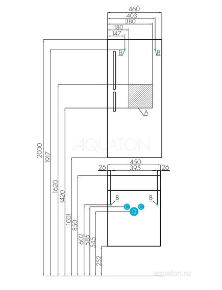 Купить Тумба под раковину AQUATON Эклипс подвесная эбони темный 1A172701EK560 (1a172701ek560) по цене 7405.7 руб., в Санкт-Петебруге в интернет магазине 100-Систем, а также дургие товары AQUATON из раздела Тумбы под раковину и Мебель для ванной комнаты
