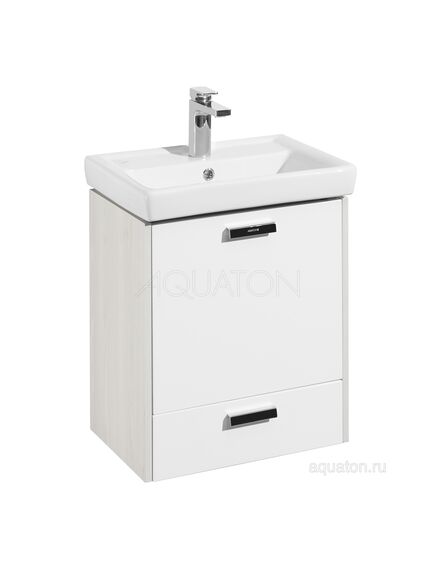 Купить Тумба под раковину AQUATON Йорк 55 М белый, ясень фабрик 1A170801YOAV0 (1a170801yoav0) по цене 10001.3 руб., в Санкт-Петебруге в интернет магазине 100-Систем, а также дургие товары AQUATON из раздела Тумбы под раковину и Мебель для ванной комнаты