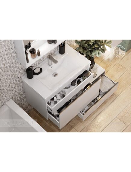 Купить Тумба под раковину AQUATON Капри 80 белый глянец 1A230201KP010 (1a230201kp010) по цене 21619.7 руб., в Санкт-Петебруге в интернет магазине 100-Систем, а также дургие товары AQUATON из раздела Тумбы под раковину и Мебель для ванной комнаты
