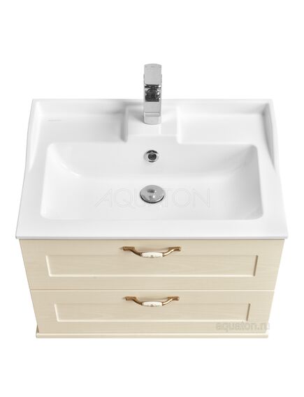 Купить Тумба под раковину AQUATON Леон 65 дуб бежевый 1A187001LBPR0 (1a187001lbpr0) по цене 22031.7 руб., в Санкт-Петебруге в интернет магазине 100-Систем, а также дургие товары AQUATON из раздела Тумбы под раковину и Мебель для ванной комнаты