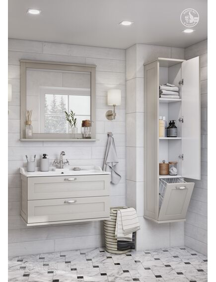 Купить Тумба под раковину AQUATON Леон 80 дуб белый 1A186301LBPS0 (1a186301lbps0) по цене 25430.7 руб., в Санкт-Петебруге в интернет магазине 100-Систем, а также дургие товары AQUATON из раздела Тумбы под раковину и Мебель для ванной комнаты
