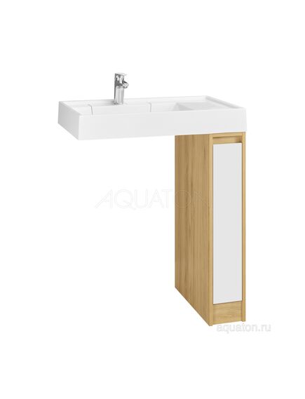 Купить Тумба под раковину AQUATON Лондри 20 Дуб Сантана без фасада 1A267101LH0C0 (1a267101lh0c0) по цене 8744.7 руб., в Санкт-Петебруге в интернет магазине 100-Систем, а также дургие товары AQUATON из раздела Тумбы под раковину и Мебель для ванной комнаты