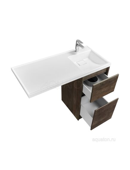Купить Тумба под раковину AQUATON Лондри 40 Дуб Кантри без фасада 1A267001LHDY0 (1a267001lhdy0) по цене 10342.5 руб., в Санкт-Петебруге в интернет магазине 100-Систем, а также дургие товары AQUATON из раздела Тумбы под раковину и Мебель для ванной комнаты