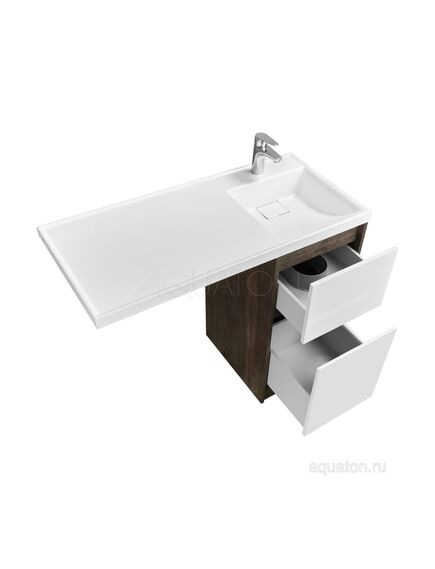 Купить Тумба под раковину AQUATON Лондри 40 Дуб Кантри без фасада 1A267001LHDY0 (1a267001lhdy0) по цене 10342.5 руб., в Санкт-Петебруге в интернет магазине 100-Систем, а также дургие товары AQUATON из раздела Тумбы под раковину и Мебель для ванной комнаты