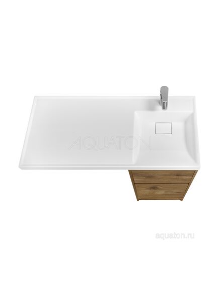 Купить Тумба под раковину AQUATON Лондри 40 Дуб Рустикальный без фасада 1A267001LHDR0 (1a267001lhdr0) по цене 10342.5 руб., в Санкт-Петебруге в интернет магазине 100-Систем, а также дургие товары AQUATON из раздела Тумбы под раковину и Мебель для ванной комнаты