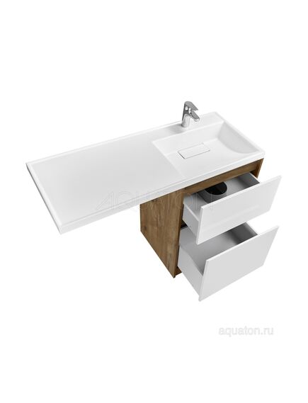 Купить Тумба под раковину AQUATON Лондри 60 Дуб Рустикальный без фасада 1A266901LHDR0 (1a266901lhdr0) по цене 11167.5 руб., в Санкт-Петебруге в интернет магазине 100-Систем, а также дургие товары AQUATON из раздела Тумбы под раковину и Мебель для ванной комнаты
