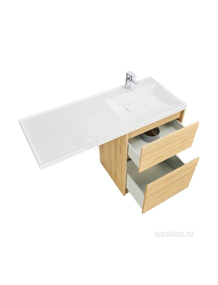 Купить Тумба под раковину AQUATON Лондри 60 Дуб Сантана без фасада 1A266901LH0C0 (1a266901lh0c0) по цене 12817.76 руб., в Санкт-Петебруге в интернет магазине 100-Систем, а также дургие товары AQUATON из раздела Тумбы под раковину и Мебель для ванной комнаты