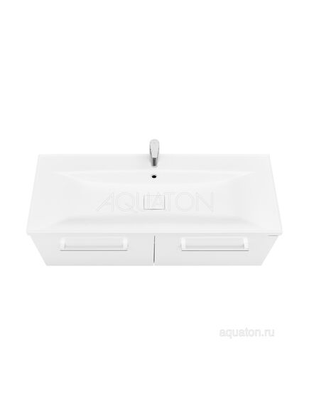 Купить Тумба под раковину AQUATON Мадрид 120 М 2 ящика белый 1A170301MA010 (1a170301ma010) по цене 33979.7 руб., в Санкт-Петебруге в интернет магазине 100-Систем, а также дургие товары AQUATON из раздела Тумбы под раковину и Мебель для ванной комнаты
