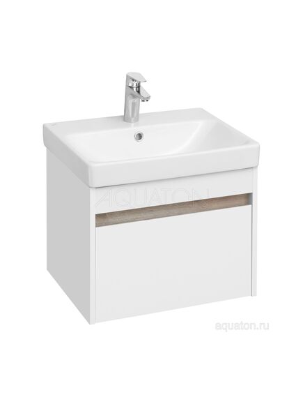 Купить Тумба под раковину AQUATON Марти 55 ясень шимо 1A263201MY010 (1a263201my010) по цене 8831.5 руб., в Санкт-Петебруге в интернет магазине 100-Систем, а также дургие товары AQUATON из раздела Тумбы под раковину и Мебель для ванной комнаты