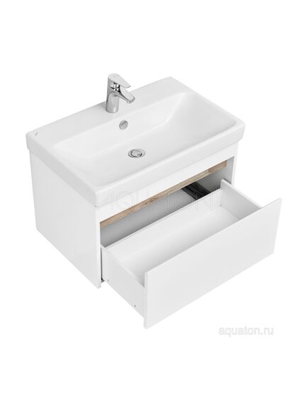 Купить Тумба под раковину AQUATON Марти 70 ясень шимо 1A267501MY010 (1a267501my010) по цене 9001.5 руб., в Санкт-Петебруге в интернет магазине 100-Систем, а также дургие товары AQUATON из раздела Тумбы под раковину и Мебель для ванной комнаты