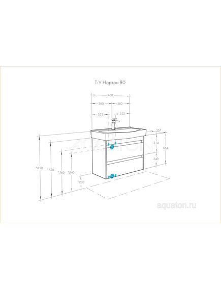 Купить Тумба под раковину AQUATON Нортон 80 белая 1A248901NT010 (1a248901nt010) по цене 15291.5 руб., в Санкт-Петебруге в интернет магазине 100-Систем, а также дургие товары AQUATON из раздела Тумбы под раковину и Мебель для ванной комнаты