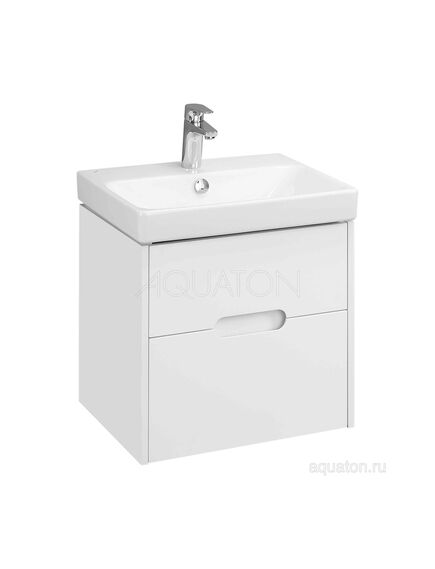 Купить Тумба под раковину AQUATON Оливия 55 белый матовый 1A254201OL010 (1a254201ol010) по цене 14866.5 руб., в Санкт-Петебруге в интернет магазине 100-Систем, а также дургие товары AQUATON из раздела Тумбы под раковину и Мебель для ванной комнаты