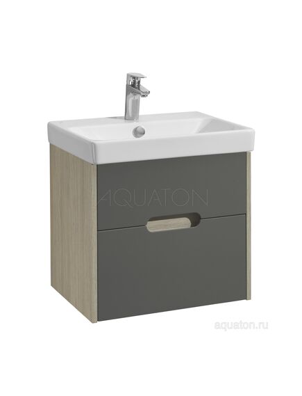 Купить Тумба под раковину AQUATON Оливия 55 грей, дуб ойстер 1A254201OLUG0 (1a254201olug0) по цене 14866.5 руб., в Санкт-Петебруге в интернет магазине 100-Систем, а также дургие товары AQUATON из раздела Тумбы под раковину и Мебель для ванной комнаты