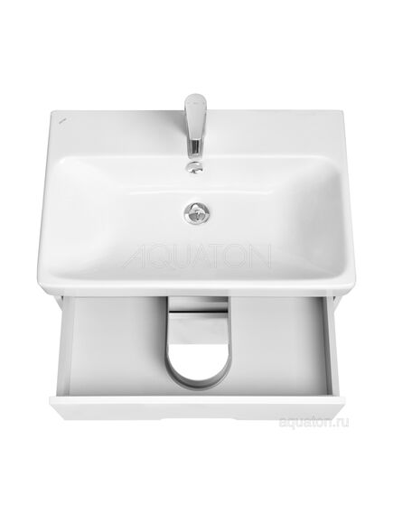 Купить Тумба под раковину AQUATON Оливия 70 белый матовый 1A254301OL010 (1a254301ol010) по цене 15376.5 руб., в Санкт-Петебруге в интернет магазине 100-Систем, а также дургие товары AQUATON из раздела Тумбы под раковину и Мебель для ванной комнаты