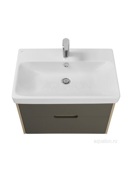 Купить Тумба под раковину AQUATON Оливия 70 грей, дуб ойстер 1A254301OLUG0 (1a254301olug0) по цене 15376.5 руб., в Санкт-Петебруге в интернет магазине 100-Систем, а также дургие товары AQUATON из раздела Тумбы под раковину и Мебель для ванной комнаты