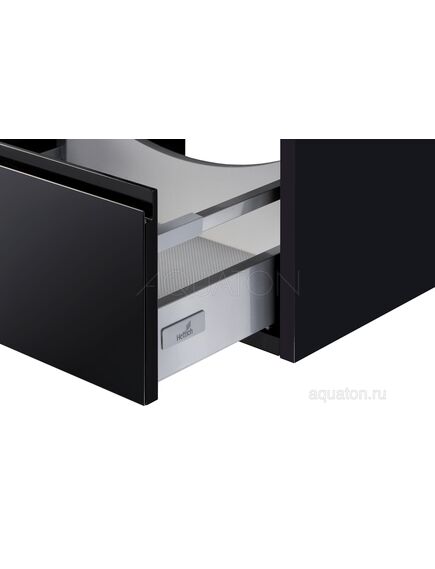 Купить Тумба под раковину AQUATON Римини 60 черный глянец 1A226601RN950 NEW (1a226601rn950) по цене 37193.3 руб., в Санкт-Петебруге в интернет магазине 100-Систем, а также дургие товары AQUATON из раздела Тумбы под раковину и Мебель для ванной комнаты