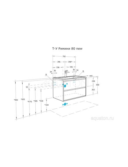 Купить Тумба под раковину AQUATON Римини 80 белый глянец 1A226701RN010 NEW (1a226701rn010) по цене 37391.5 руб., в Санкт-Петебруге в интернет магазине 100-Систем, а также дургие товары AQUATON из раздела Тумбы под раковину и Мебель для ванной комнаты